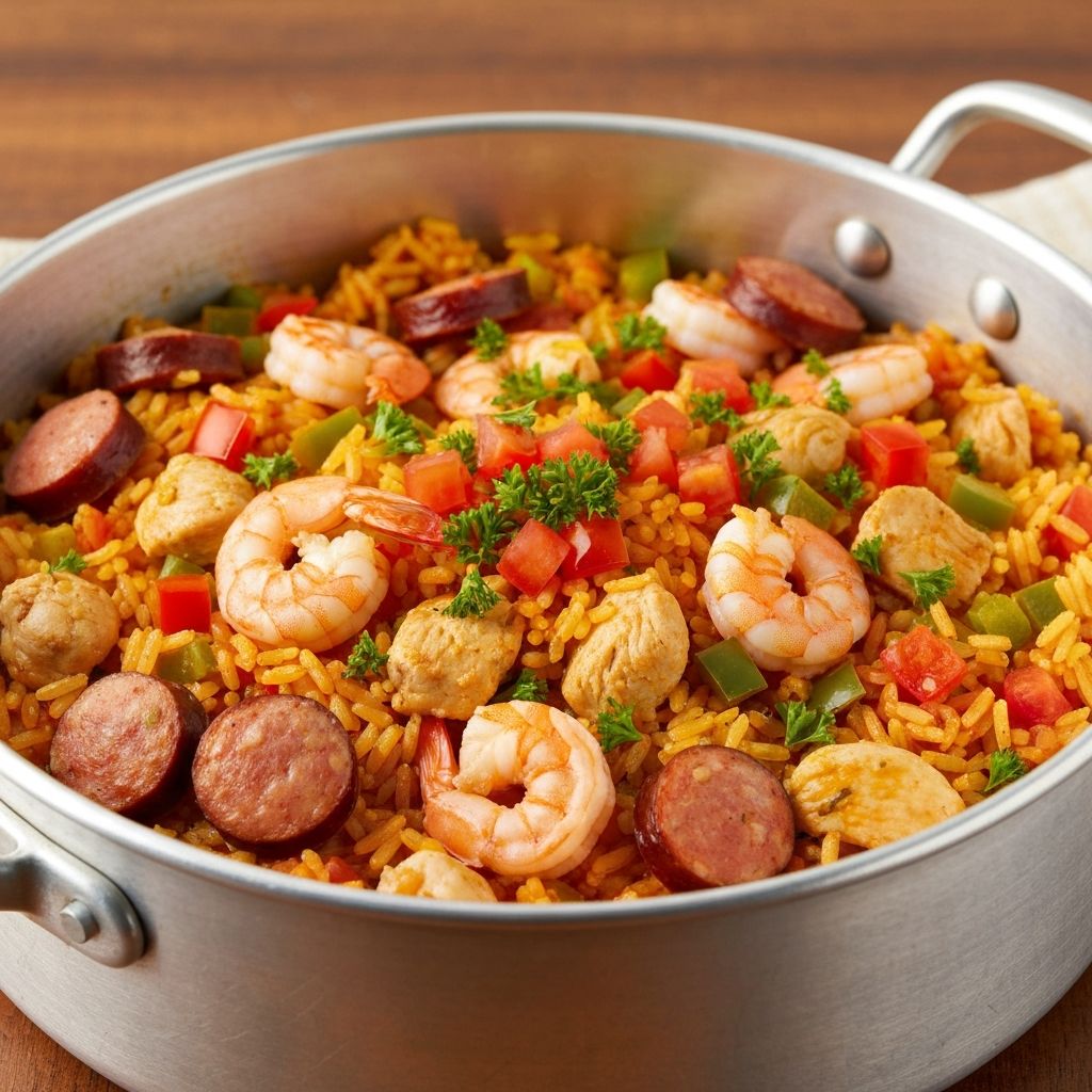 Perfect Jambalaya cooked in Magnalite